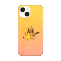 Coque Soft Pikachu & Évoli iPhone15/14/13 Pokémon