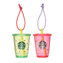 Ornement Cold Cup Set Starbucks Christmas Holiday 2023