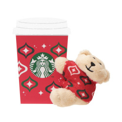 Message Cadeau Set Bearista Starbucks Christmas Holiday 2023