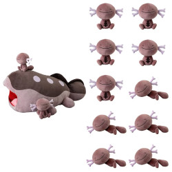BIG Plush Clodsire Yawn Together with 10 Wooper Paldean Form Pokémon