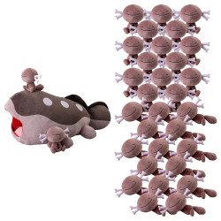 BIG Peluche Terraiste Yawn Together avec 30 Axoloto Forme de Paldea Pokémon