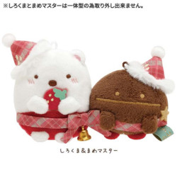 Plushies Set Shirokuma & Mame Master Sumikko Gurashi Strawberry Christmas
