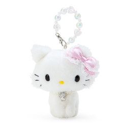 Plush Keychain Charmmy Kitty Sanrio Heisei Character Ribbon