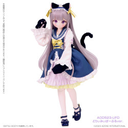 Japanese Doll Uyuri Fuwa Fuwa Sweet Cats Dreamy Purple Ver. Poe-Poe x Iris Collect petit