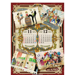 Official One Piece Square Calendar 2024: Buy Online on Offer