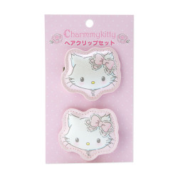 Pinces à Cheveux Set Charmmy Kitty Sanrio Heisei Character Ribbon