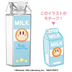 Bouteille Milk Carton Style Kirby Happy Morning