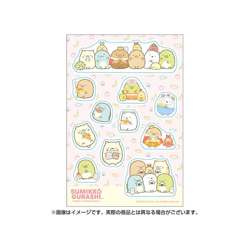 Stickers Set Sumikko Gurashi Youkoso! Tabemono Oukoku - Meccha Japan