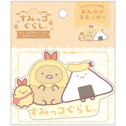Sticker Tonkatsu & Yama Tenmusu Sumikko Gurashi & Yama Ippai Souvenir Shop
