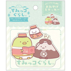 Autocollant Penguin & Yama Kuro Denwa Sumikko Gurashi & Yama Ippai Souvenir Shop