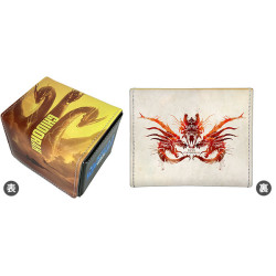 Deck Box Synthetic Leather Ghidorah Godzilla King Of The Monsters