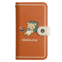 Smartphone Cover M BASIC RILAKKUMA HOME CAFE