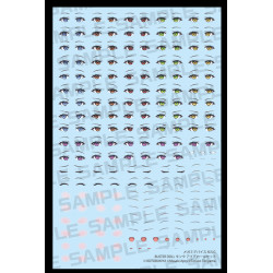 Stickers Set Eye Decal Tank M.S.G BUSTER DOLL Megami Device