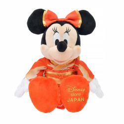 Plush Minnie Kimono Ver. Disney Japan City Specific