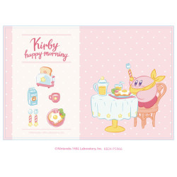 Set de Table Pink Kirby Happy Morning