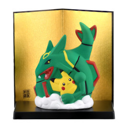Ceramic Figure Pikachu & Rayquaza Pokémon x Yakushigama