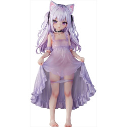Figurine Minuetta Nikkan Girl Tucked Up Cat Girl 1/4 Ver.