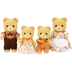 Figurines Set Bear Family Sylvanian Families
