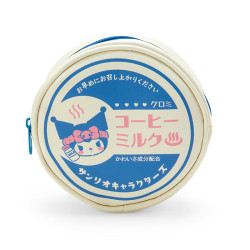 Pochette Milk Bottle Lid Kuromi Sanrio Spa