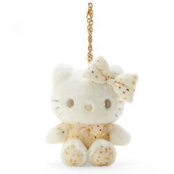 Peluche Porte-Clés Hello Kitty Sanrio White