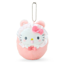 Plush Keychain Baby Swaddle Hello Kitty Sanrio