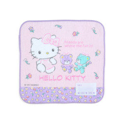 Petite Serviette avec Nom Hello Kitty Sanrio