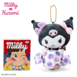 Plush Keychain Kuromi Sanrio x Milky