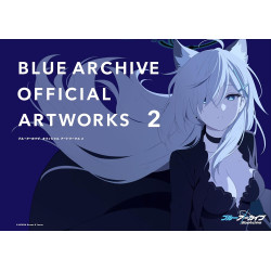 Art Book Official Art Works Blue Archive