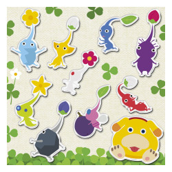 Acrylic Magnets Characters Set Pikmin