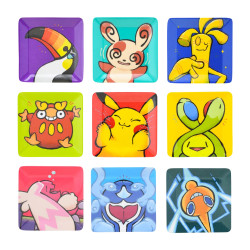 Assiette Melamine Collection BOX Pokémon What's your charm point?