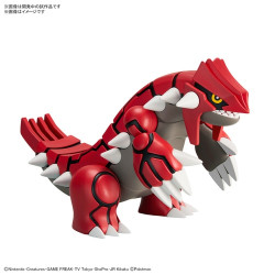 Plastic Model Groudon Pokémon