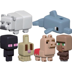 Figurines Box Minecraft Squish Me Collection Series 4