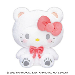 Plush Hello Kitty White Bear Ver. Sanrio