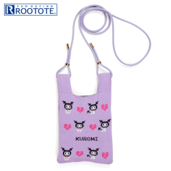 Knit Shoulder Bag ROOTOTE Kuromi Chirashi Sanrio