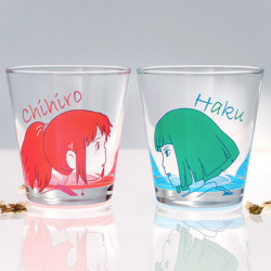 Pair Glasses Set Chihiro & Haku Spirited Away