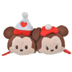 Mini Peluche S Mickey & Minnie TSUM TSUM Disney Valentine 2024