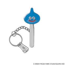 Porte-clés avec Clip Gluant Dragon Quest Smile Slime