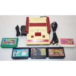 Nintendo Famicom AV Mod Grade C - Set 5 Articles + Set de 5 Jeux D