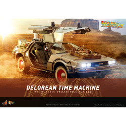 Car DeLorean Time Machine Back to the Future Part III Movie Masterpiece