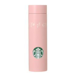 Stainless Steel Bottle Light Pink Starbucks Valentine 2024
