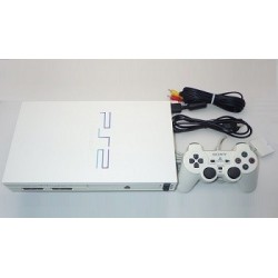 Sony Playstation 2 Blanc - Set 4 Articles (SCPH-55000GT)