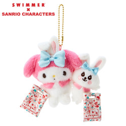 Peluche Porte-clés My Melody SWIMMER×SANRIO CHARACTERS