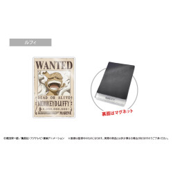 Bloc Acrylique Aimant Wanted Poster Vol.3 Luffy One Piece