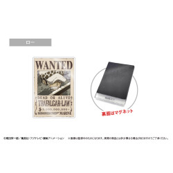 Bloc Acrylique Aimant Wanted Poster Vol.3 Law One Piece