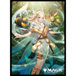 Card Sleeves Wilds of Eldraine Greater Auramancy Magic The Gathering MTGS-284