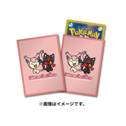 Card Sleeves Litten & Skitty Pokémon Card Game