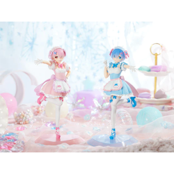 Figurines Set Rem & Ram Dream Cute Maid Ver. Re:Zero Starting Life in Another World TENITOL