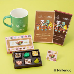 Tasse Set & Chocolats Godiva x Animal Crossing New Horizons includes:
