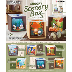 Figurines Box Scenery Box SNOOPY