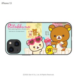 Étui Frame iPhone 13 Glass 2 Aloha Rilakkuma